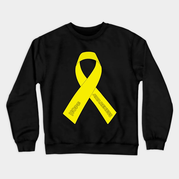 Hope Awareness Crewneck Sweatshirt by DiegoCarvalho